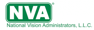 A green and white logo for the vision administration.