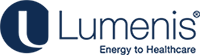 A green background with the word " lumina energy ".